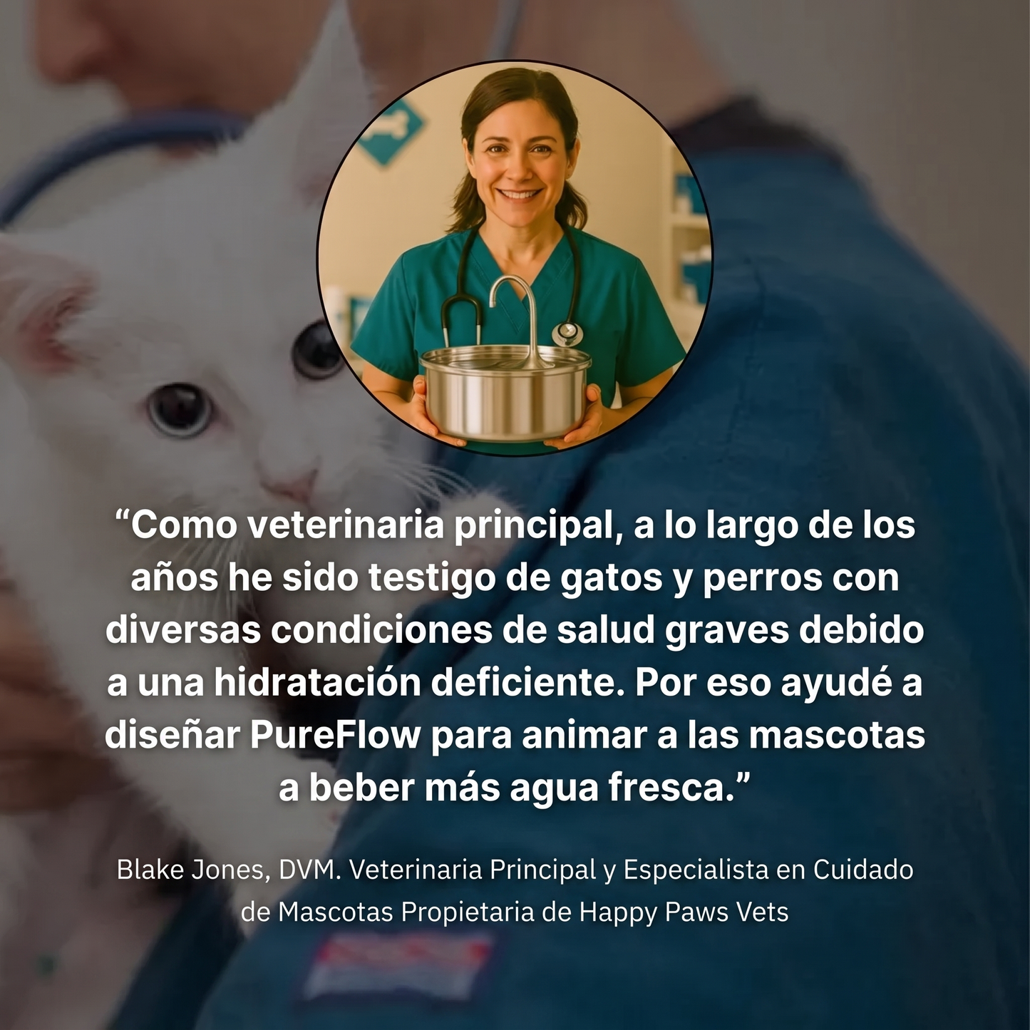 PureFlow™  - Fuente de Agua Purificada para Gatos
